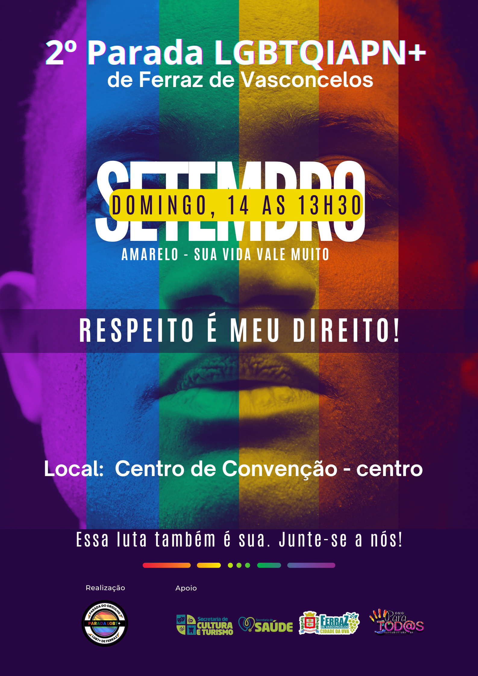 Cartaz da 2ª Parada, 2025
